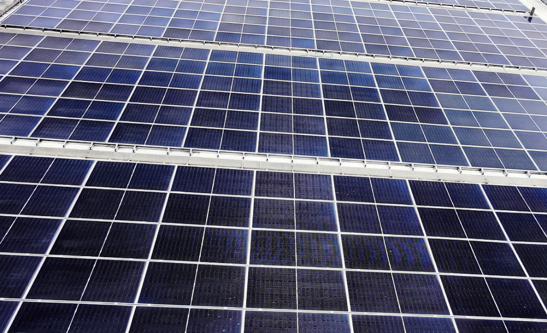 Solar panels installation